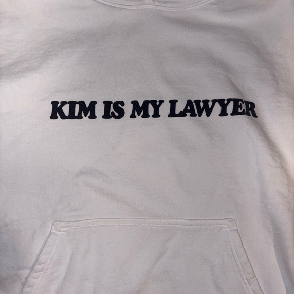 TALENTLESS "Kim Is My Lawyer" Hoodie - Picture 2 of 8